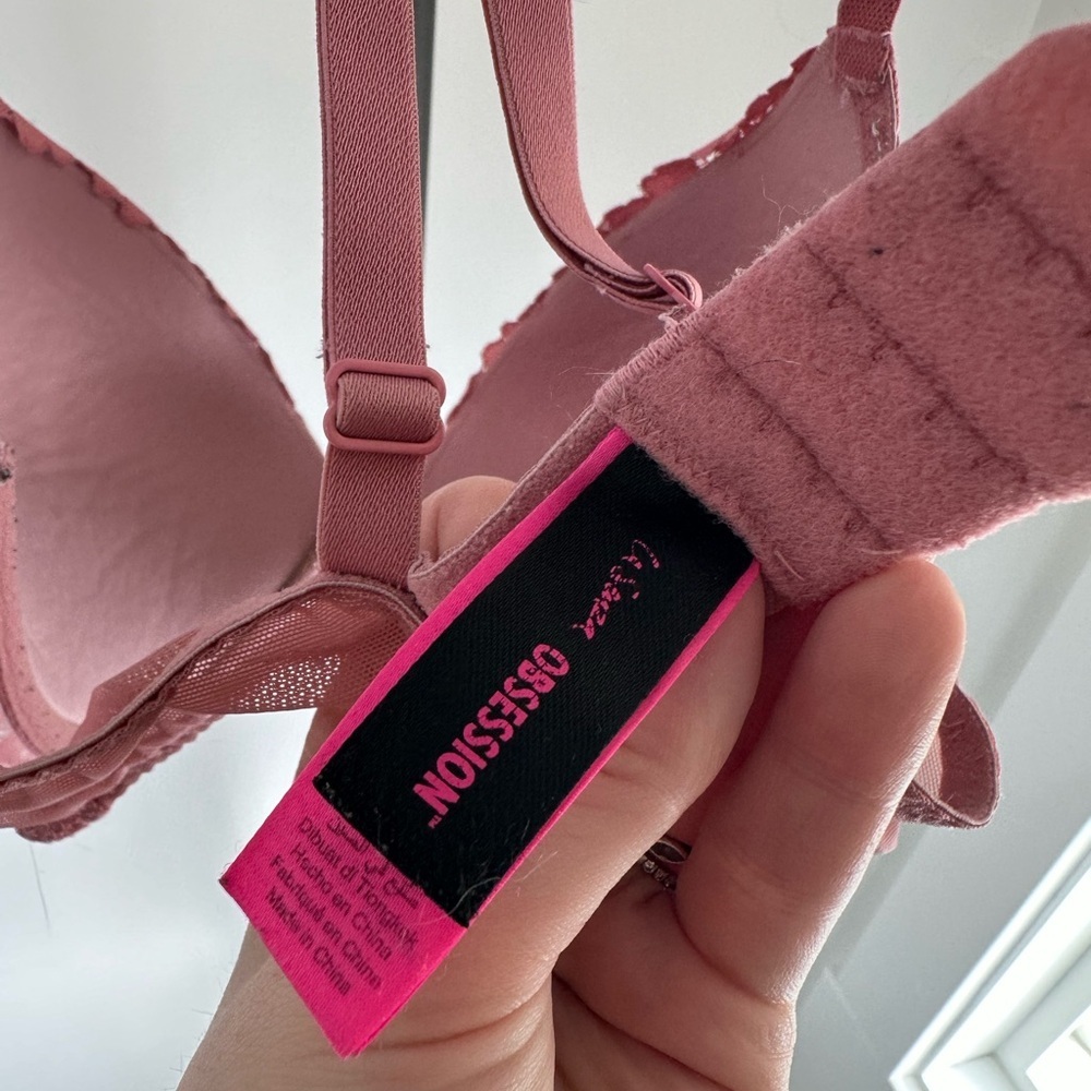 La SENZA Pink Lace Strappy Bra | 36D | Obsession - Picture 7 of 8